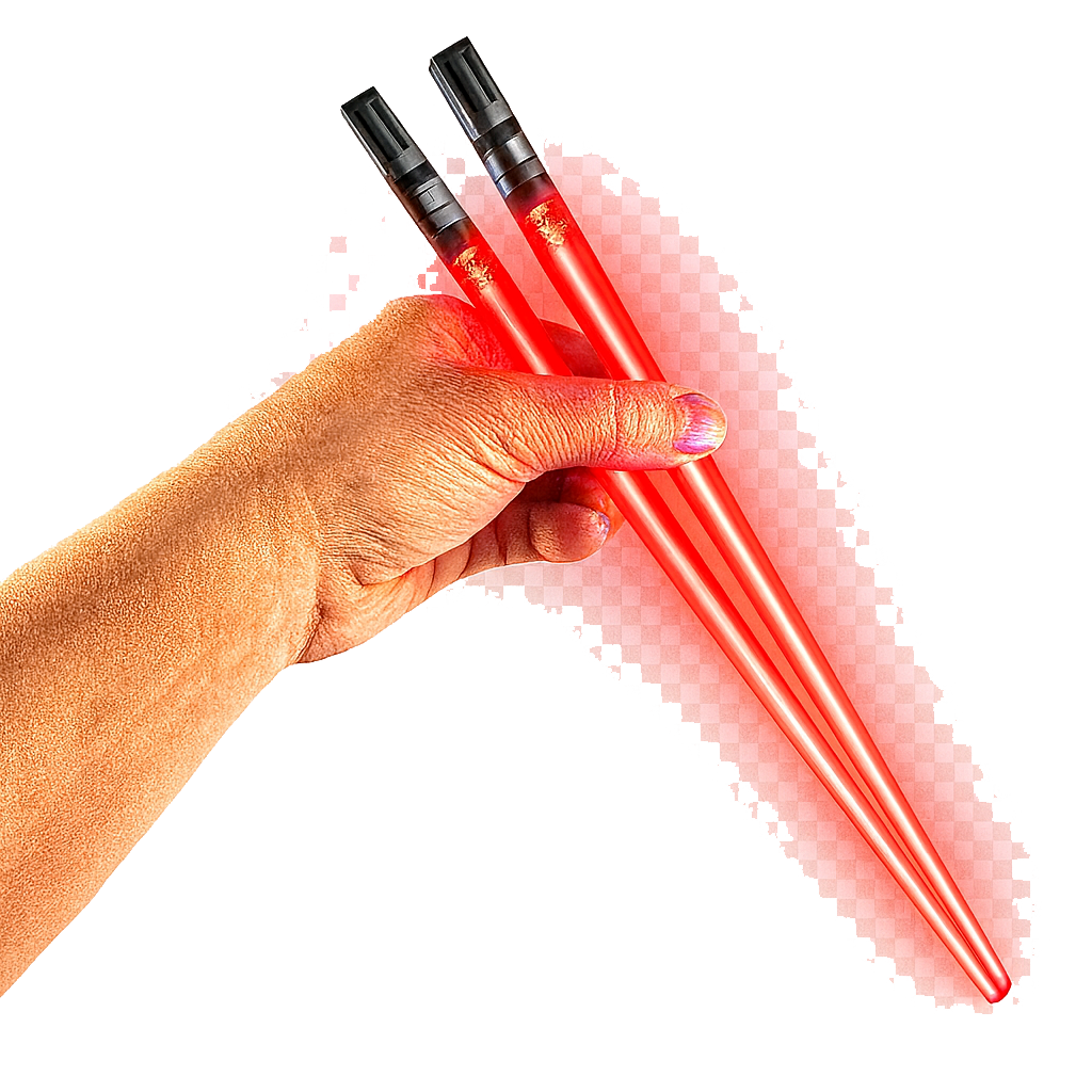 Light Saber Chopsticks (Red)