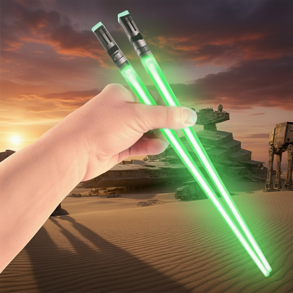 Lightsaber Chopsticks