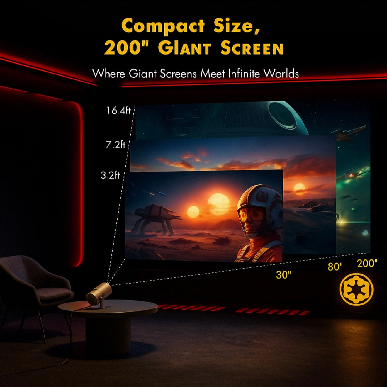 Light Wars Projector