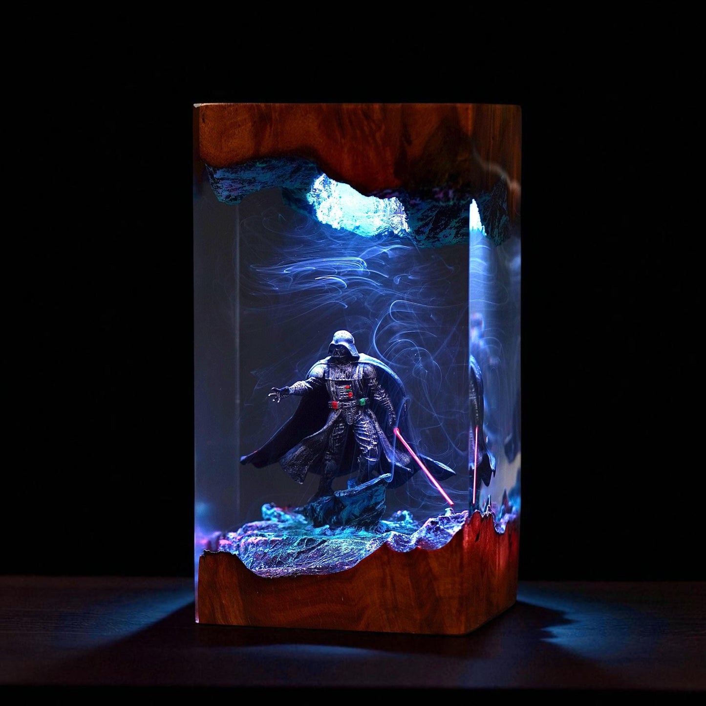 Light Wars Resin Lamp